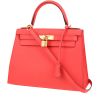 Hermès  Kelly 28 cm handbag  in Rose Texas epsom leather - 00pp thumbnail