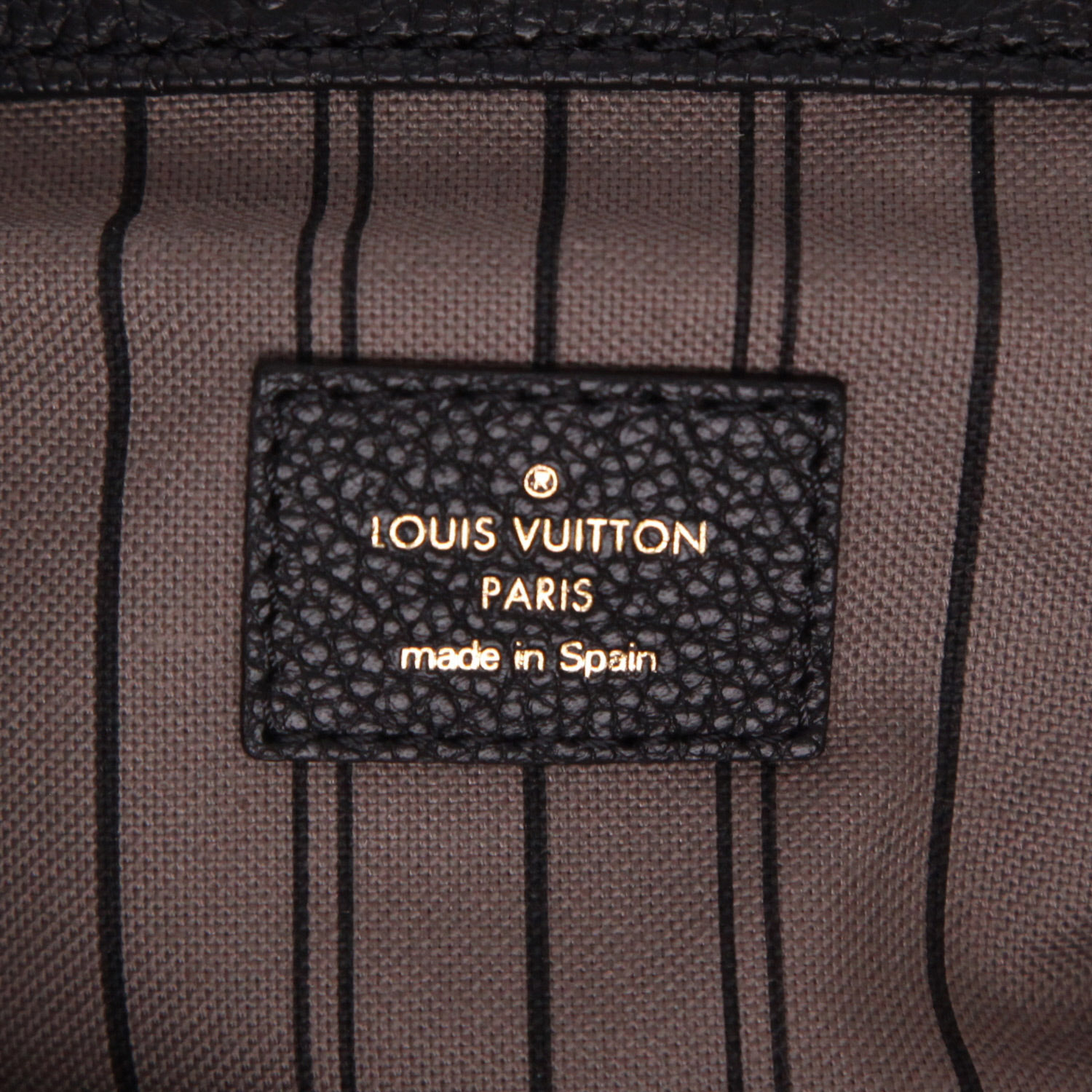 Bolso de mano Louis Vuitton  Artsy en cuero monogram huella negro - Detail D2