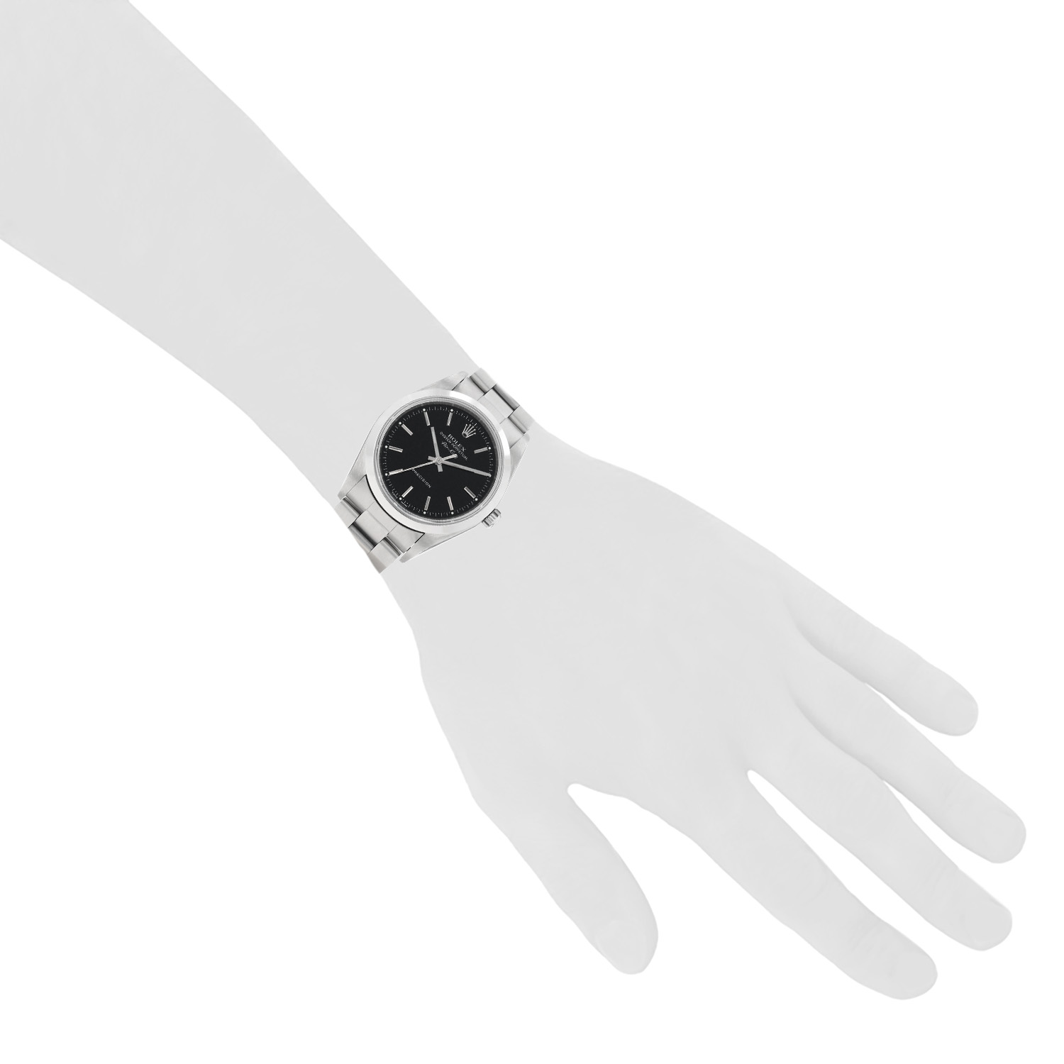 Rolex Air King  in stainless steel Ref: Rolex - 14000  Circa 1999 - Detail D1