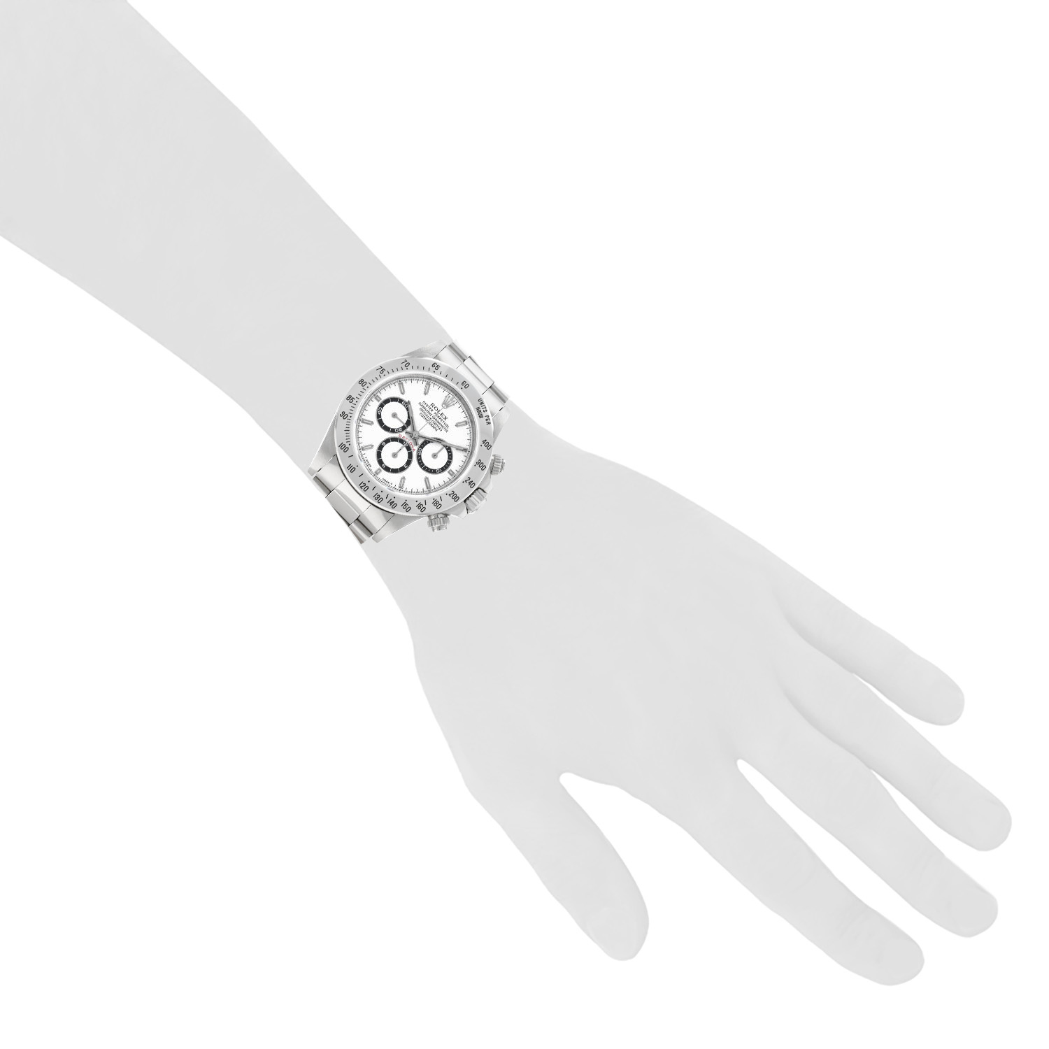 Montre Rolex Daytona Automatique en acier Ref: Rolex - 16520  Vers 1997 - Detail D1