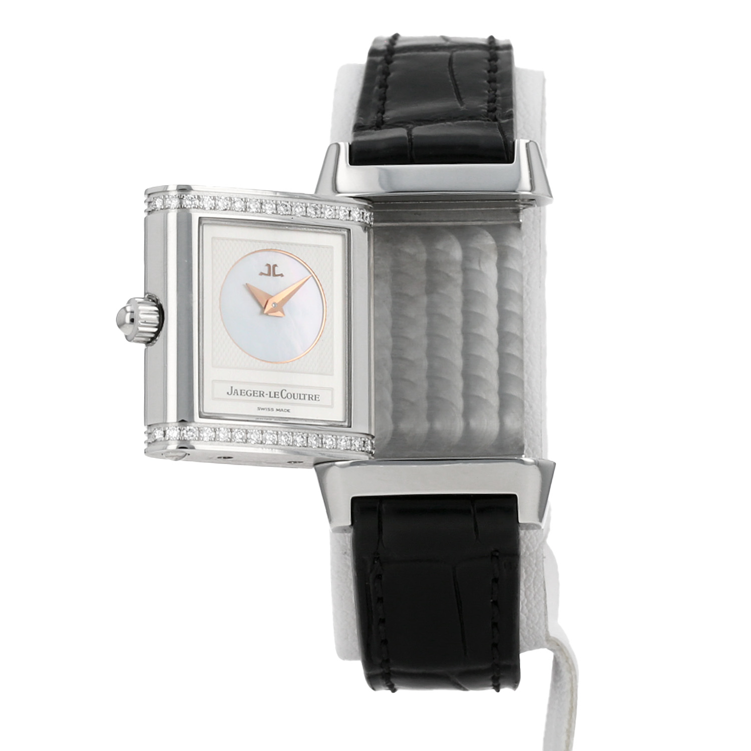 Montre Jaeger-LeCoultre Reverso-Duetto en acier Ref: Jaeger Lecoultre - 266844  Vers 2000 - Detail D3