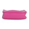 Borsa a tracolla Hermès  Mini Evelyne in pelle taurillon clemence rosa azalea - Detail D1 thumbnail