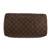 Borsa Louis Vuitton  Speedy 35 in tela monogram marrone e pelle naturale - Detail D1 thumbnail