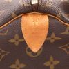 Bolso de mano Louis Vuitton  Speedy 35 en lona Monogram marrón y cuero natural - Detail D2 thumbnail