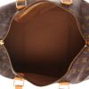 Bolso de mano Louis Vuitton  Speedy 35 en lona Monogram marrón y cuero natural - Detail D3 thumbnail