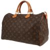Louis Vuitton  Speedy 35 handbag  in brown monogram canvas  and natural leather - 00pp thumbnail