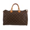 Louis Vuitton  Speedy 35 handbag  in brown monogram canvas  and natural leather - 360 thumbnail