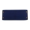 Hermès  Kelly 28 cm handbag  in royal blue box leather - Detail D1 thumbnail