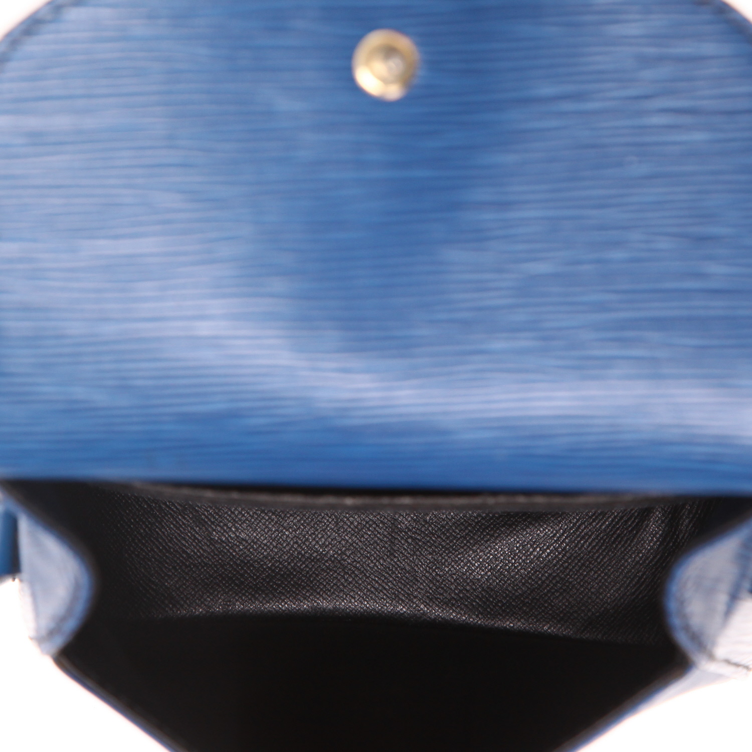 Borsa a tracolla Louis Vuitton  Saint Cloud in pelle Epi blu - Detail D3