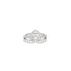 Bague Chaumet Joséphine Éclat Floral en or blanc et diamants - 360 thumbnail