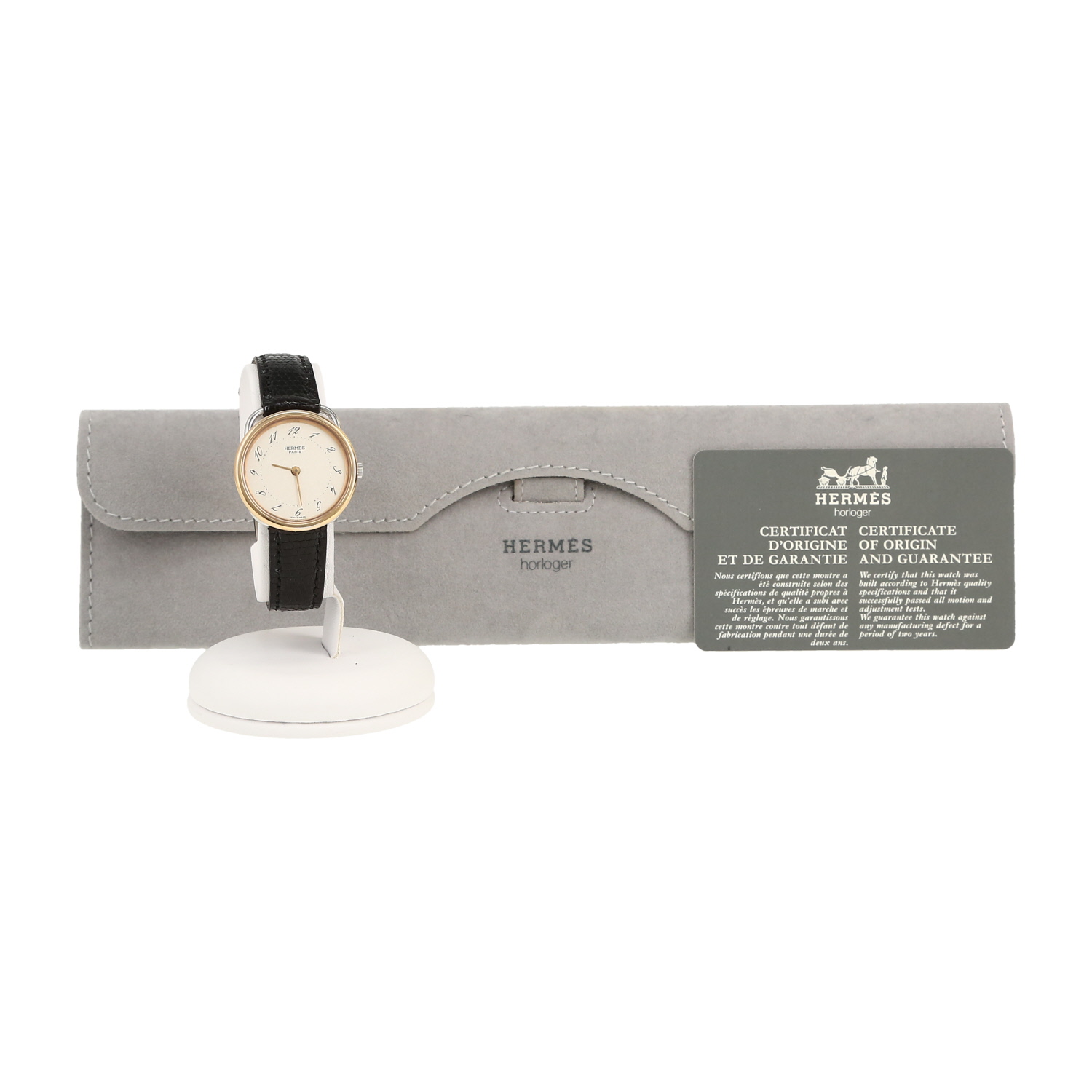 Hermès Arceau  in gold plated and stainless steel Circa 1990 - Detail D2