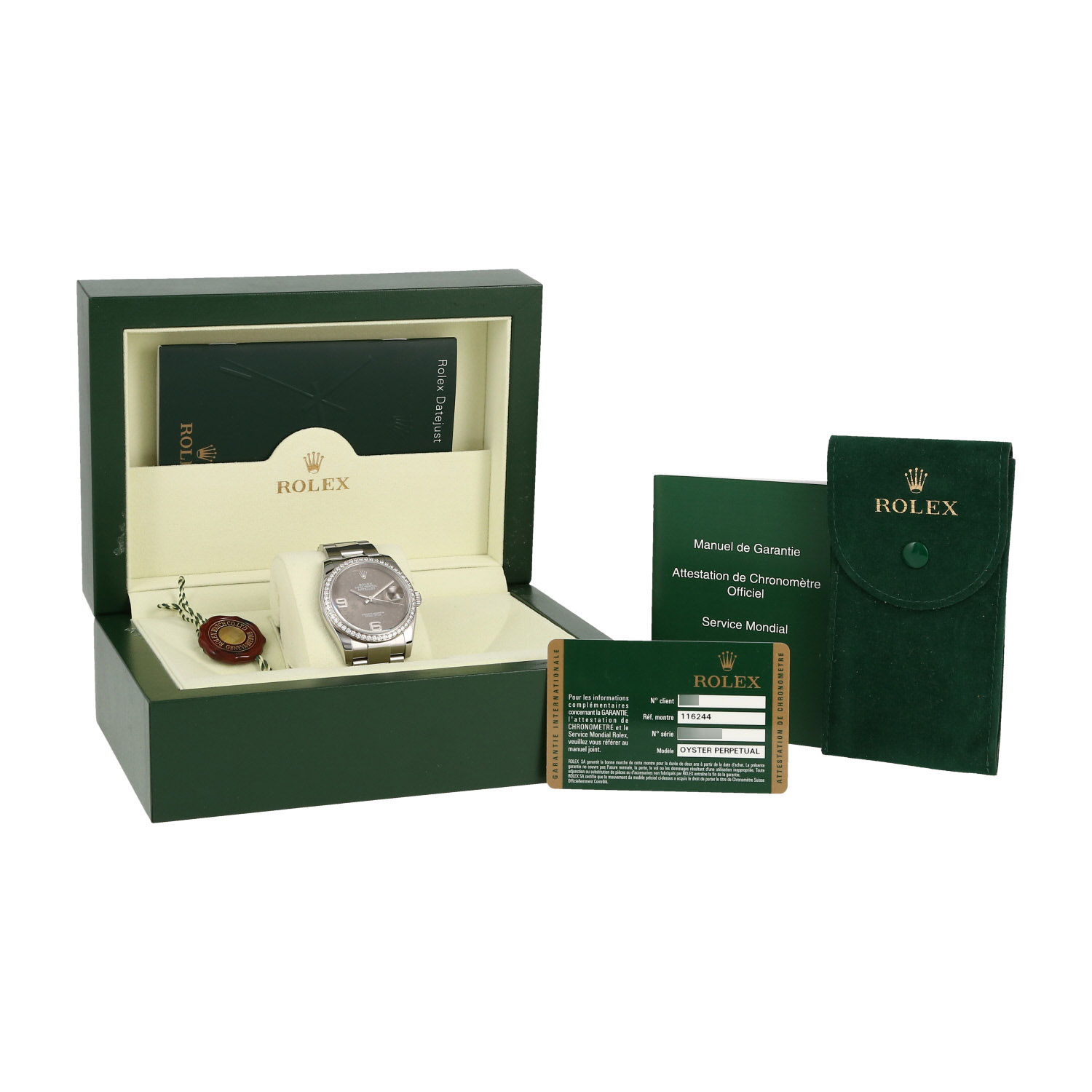 Orologio Rolex Datejust in acciaio Ref: Rolex - 116244  Circa 2008 - Detail D2