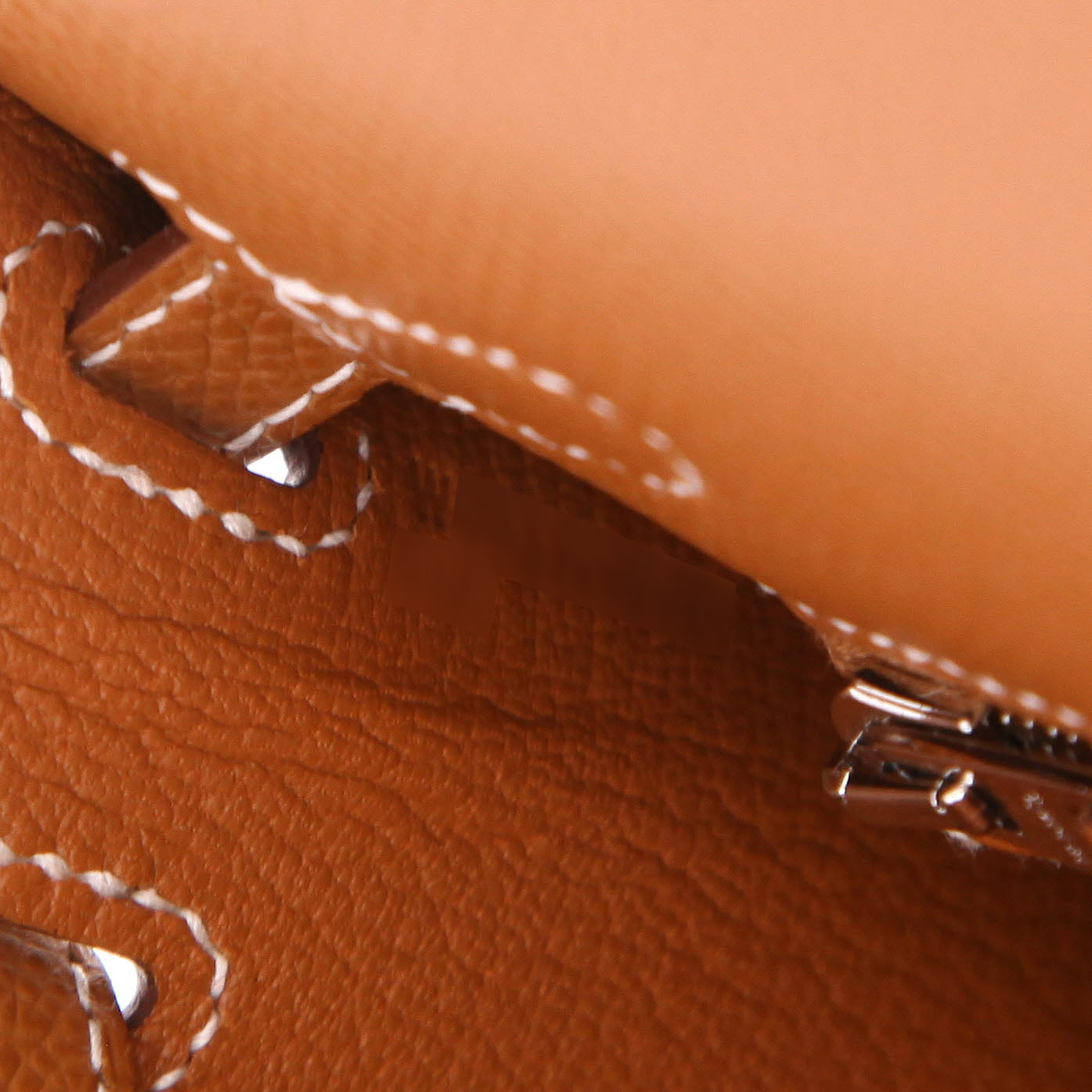 Borsa Hermès  Kelly 25 cm in pelle Epsom gold - Detail D4