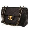 Chanel  Timeless Maxi Jumbo handbag  in black quilted leather - 00pp thumbnail