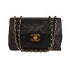 Chanel  Timeless Maxi Jumbo handbag  in black quilted leather - 360 thumbnail