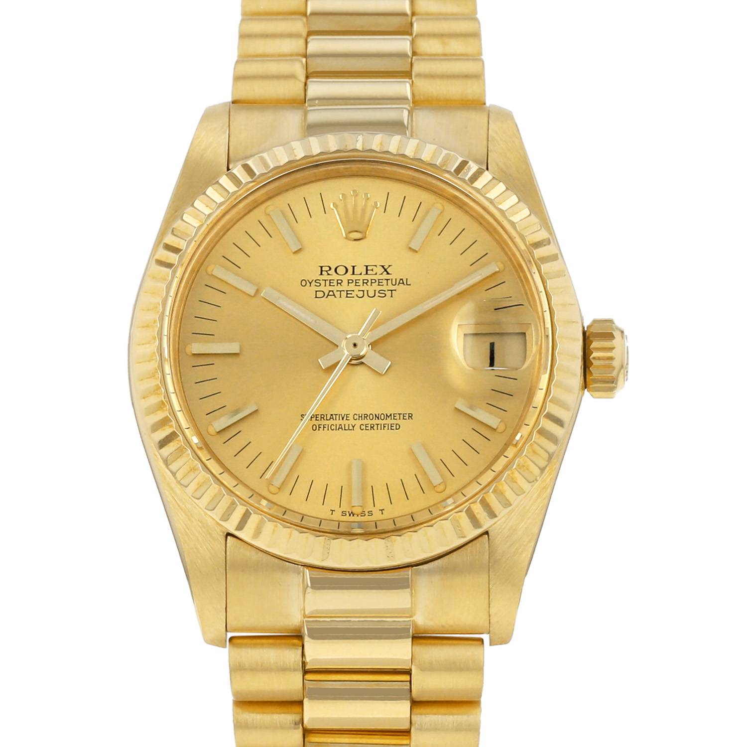 Datejust In Yellow Ref: 6827 Circa 1983