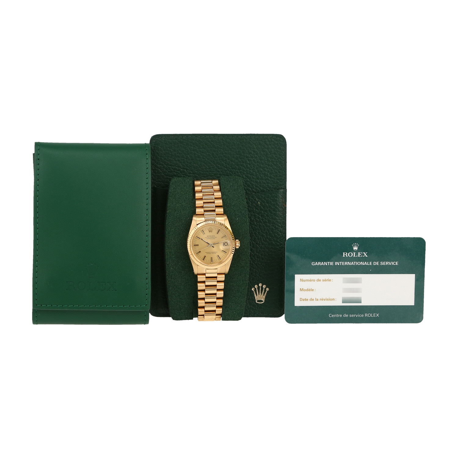 Reloj Rolex Datejust de oro amarillo Ref: Rolex - 6827  Circa 1983 - Detail D2