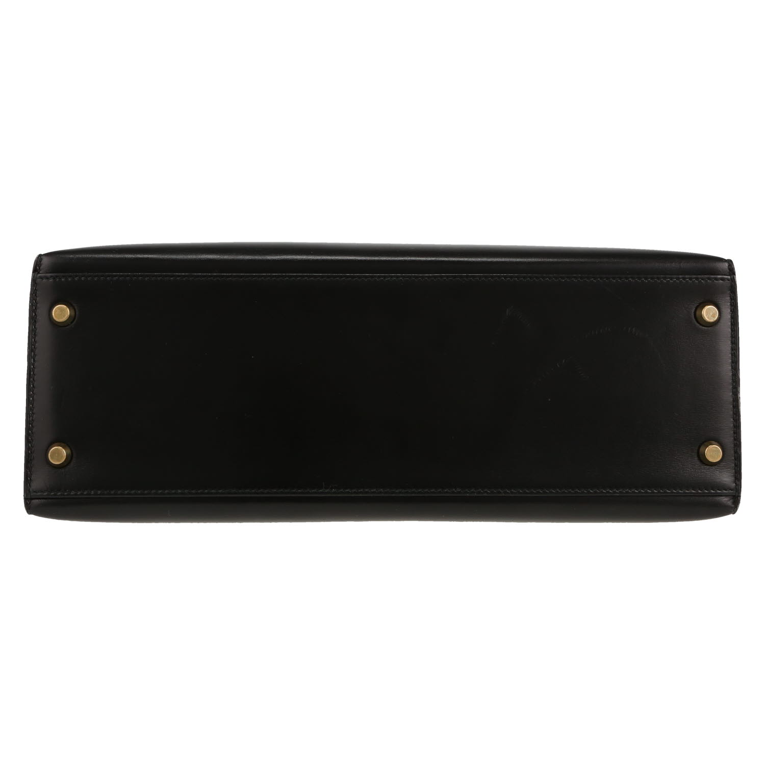 Hermès  Kelly 32 cm handbag  in black box leather - Detail D1