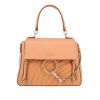 Borsa a tracolla Chloé  Faye in pelle rosa - 360 thumbnail