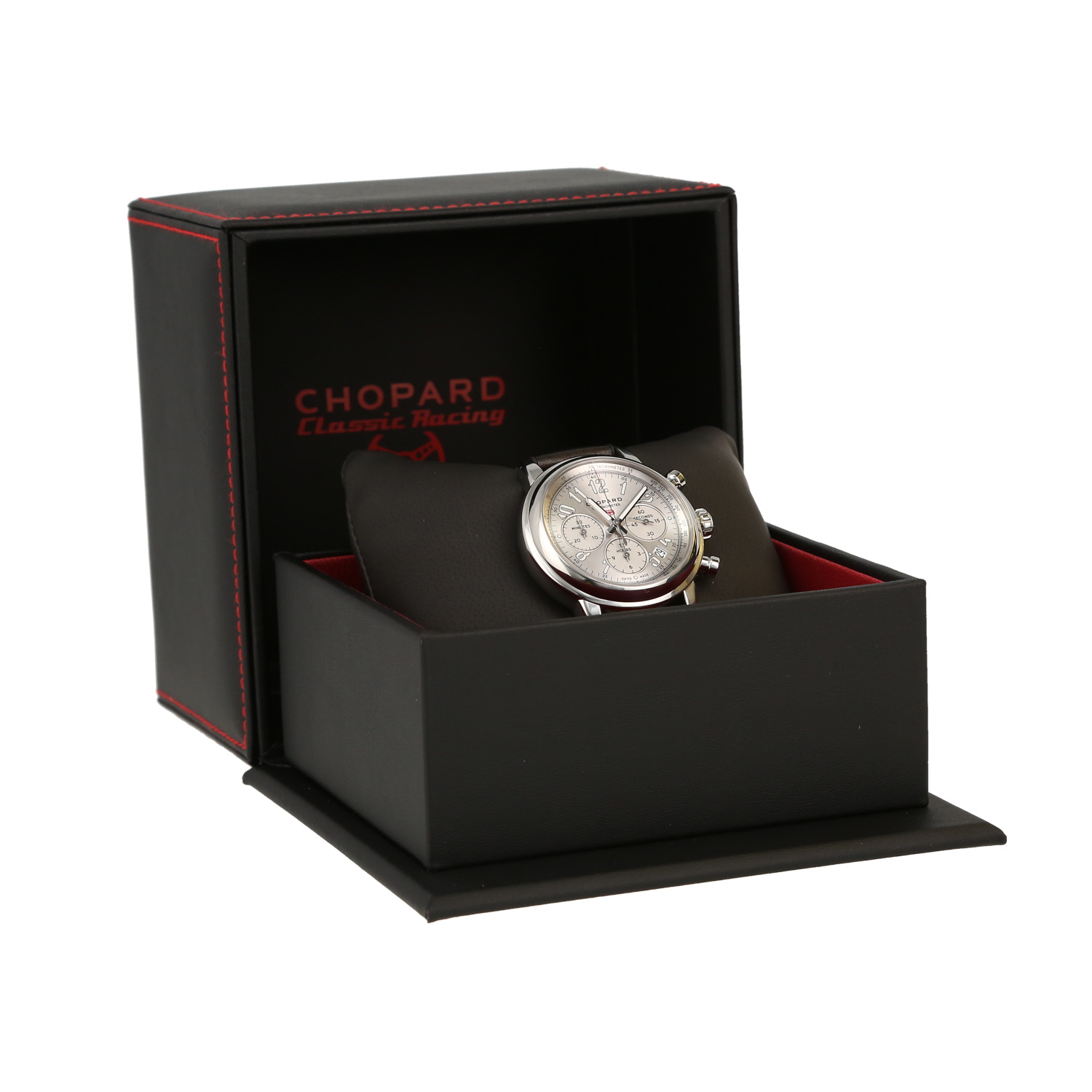 Chopard Mille Miglia  in stainless steel, limited edition of 300 pieces "Speed ​​Silver", Ref: Chopard - 8589  Circa 2010