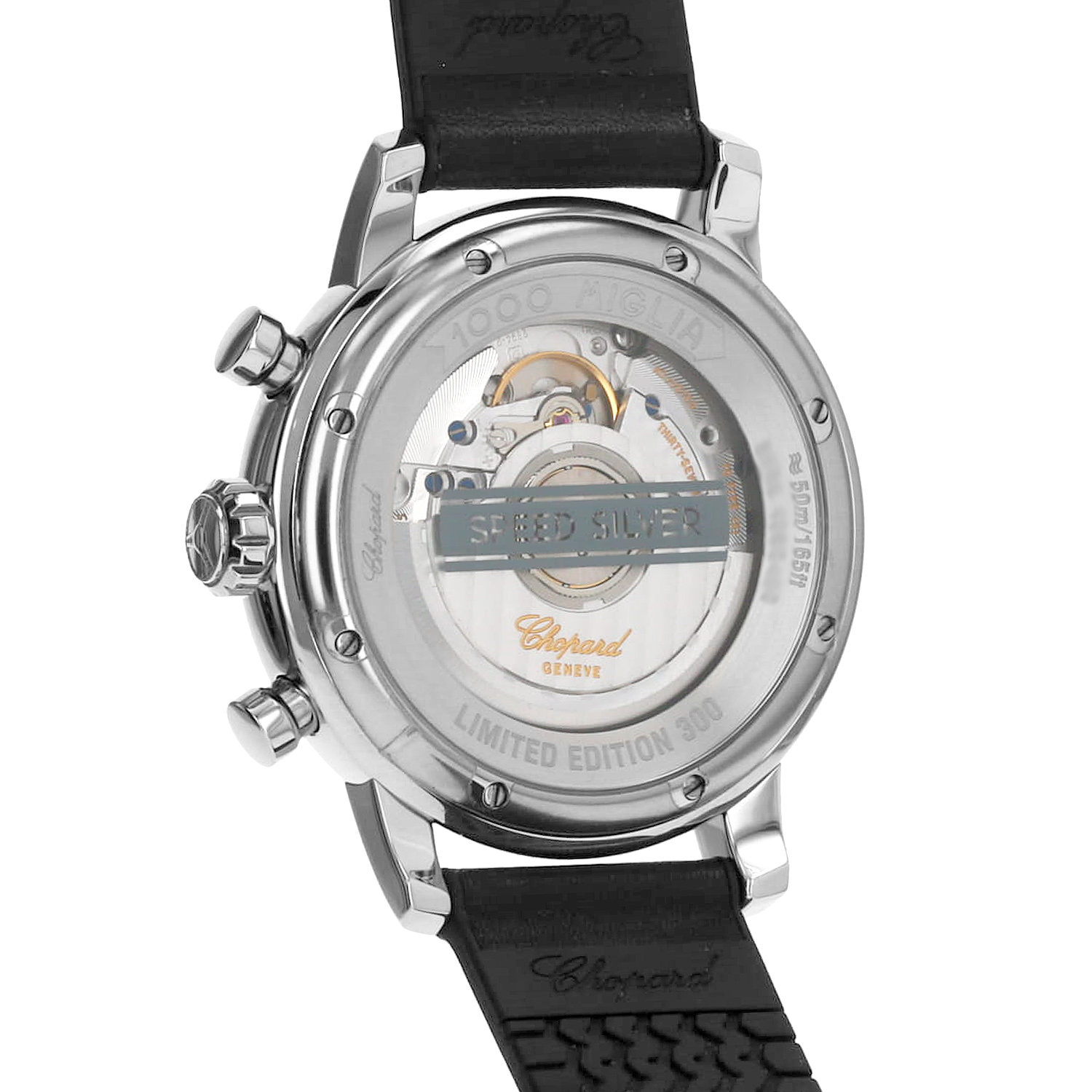 Reloj Chopard Mille Miglia de acero, edición limitada de 300 piezas "Speed ​​Silver", Ref: Chopard - 8589  Circa 2010 - Detail D3