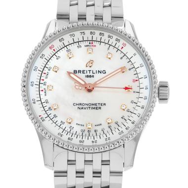 Orologio Breitling Navitimer in acciaio Ref: Breitling - A17395  Circa 2020