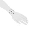 Reloj Chanel J12 Joaillerie de cerámica blanca y acero Ref: Chanel - H1629  Circa 2007 - Detail D1 thumbnail