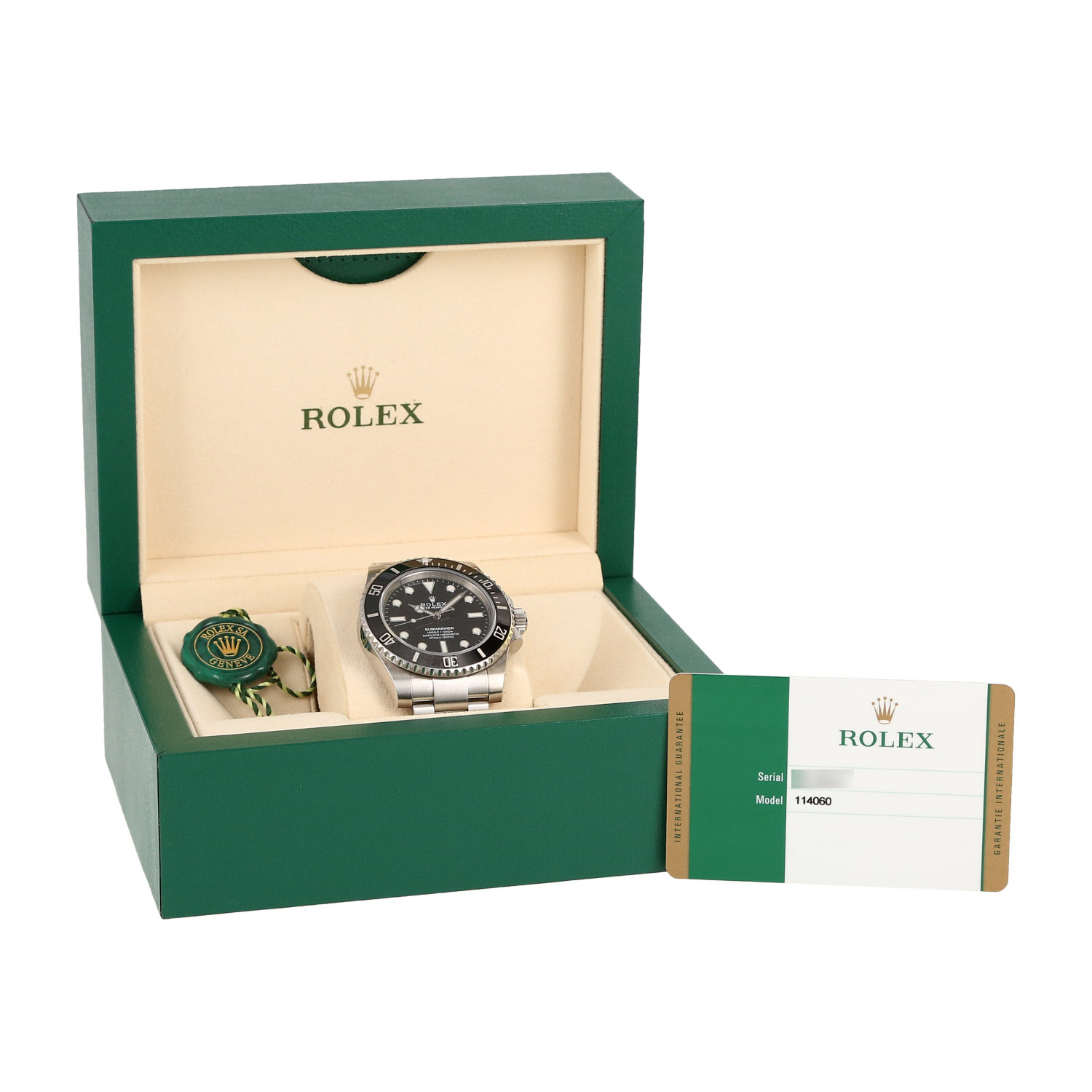 Rolex Submariner  in stainless steel Ref: Rolex - 114060  Circa 2017 - Detail D2