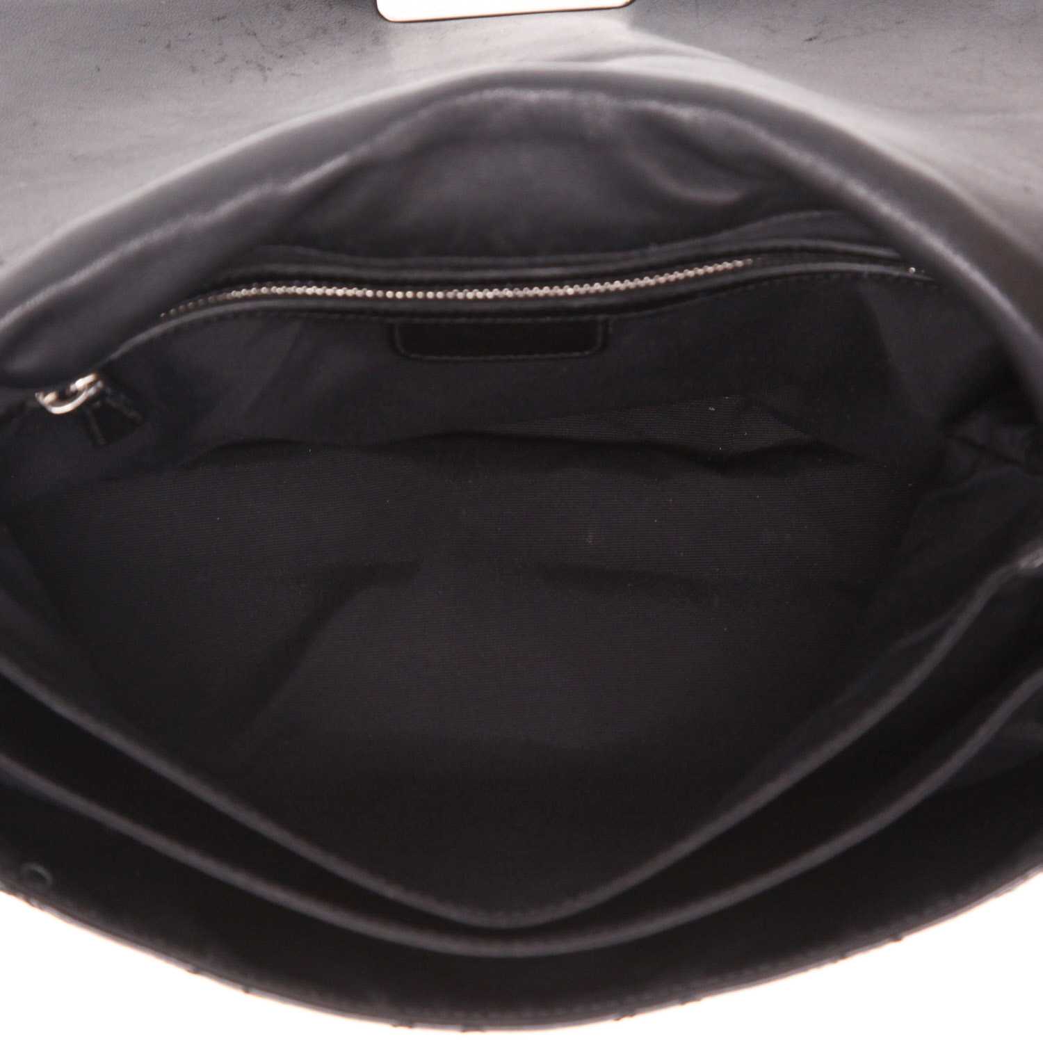 Borsa Dior  Promenade in pelle verniciata nera - Detail D3