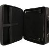 Louis Vuitton   suitcase  in black leather - Detail D4 thumbnail