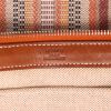 Hermès   shopping bag  in beige canvas - Detail D2 thumbnail