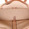 Hermès   shopping bag  in beige canvas - Detail D3 thumbnail
