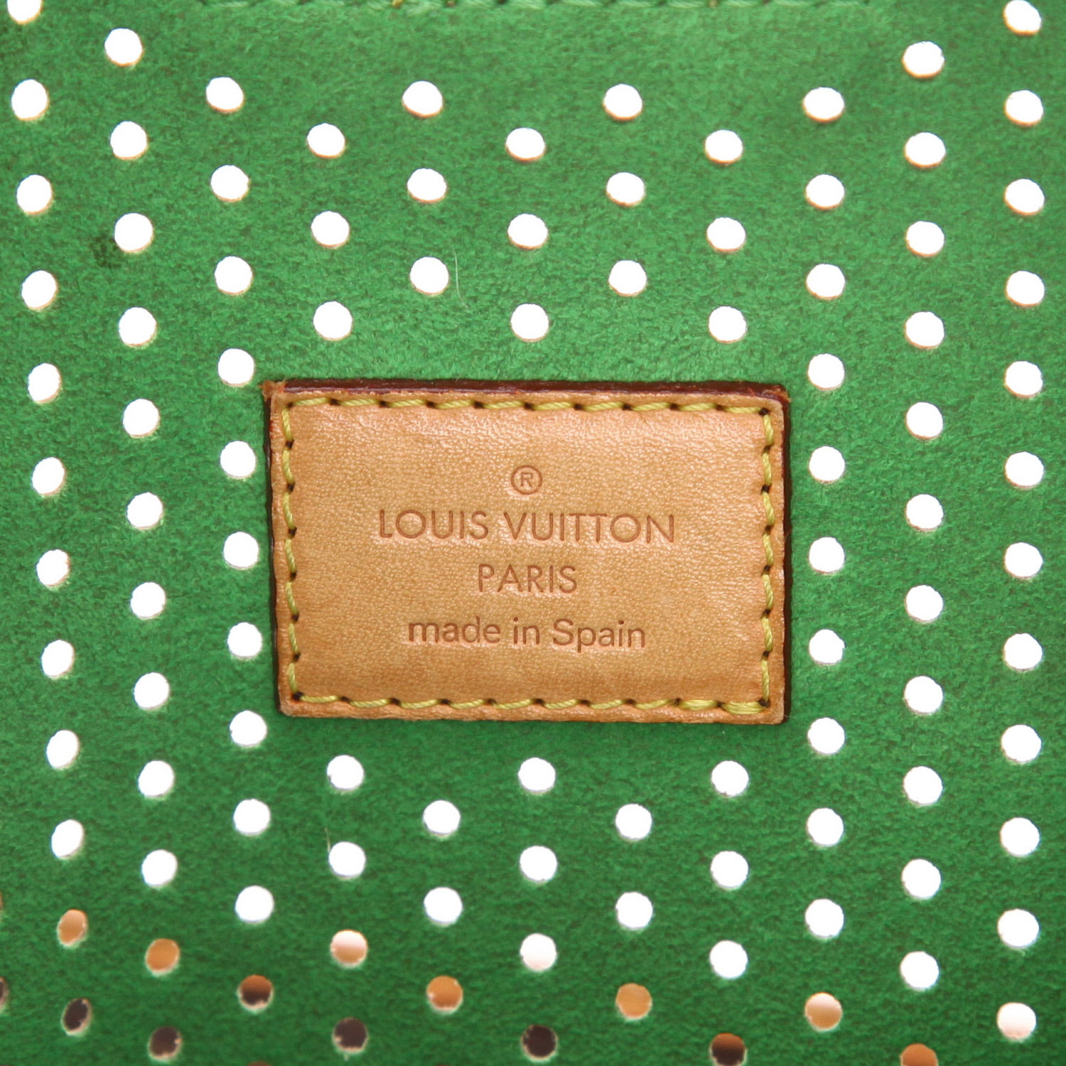 Sac bandoulière Louis Vuitton Editions Limitées en toile monogram et cuir naturel - Detail D2