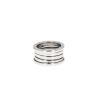 Bulgari B.Zero1 large model ring in white gold - 360 thumbnail