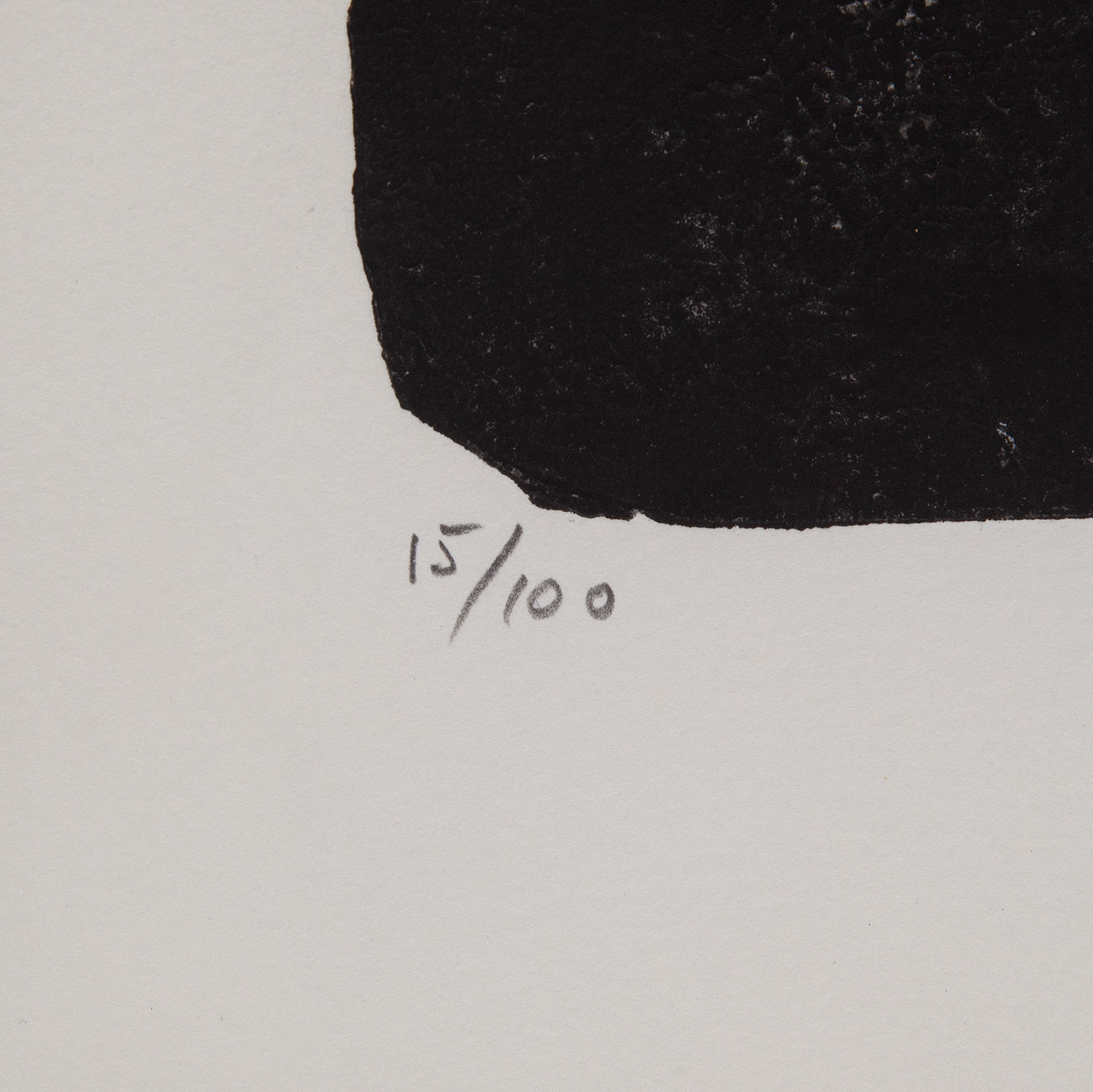 Pierre Soulages (1919-2022), Eau-forte XXIV - 1973 - Detail D3