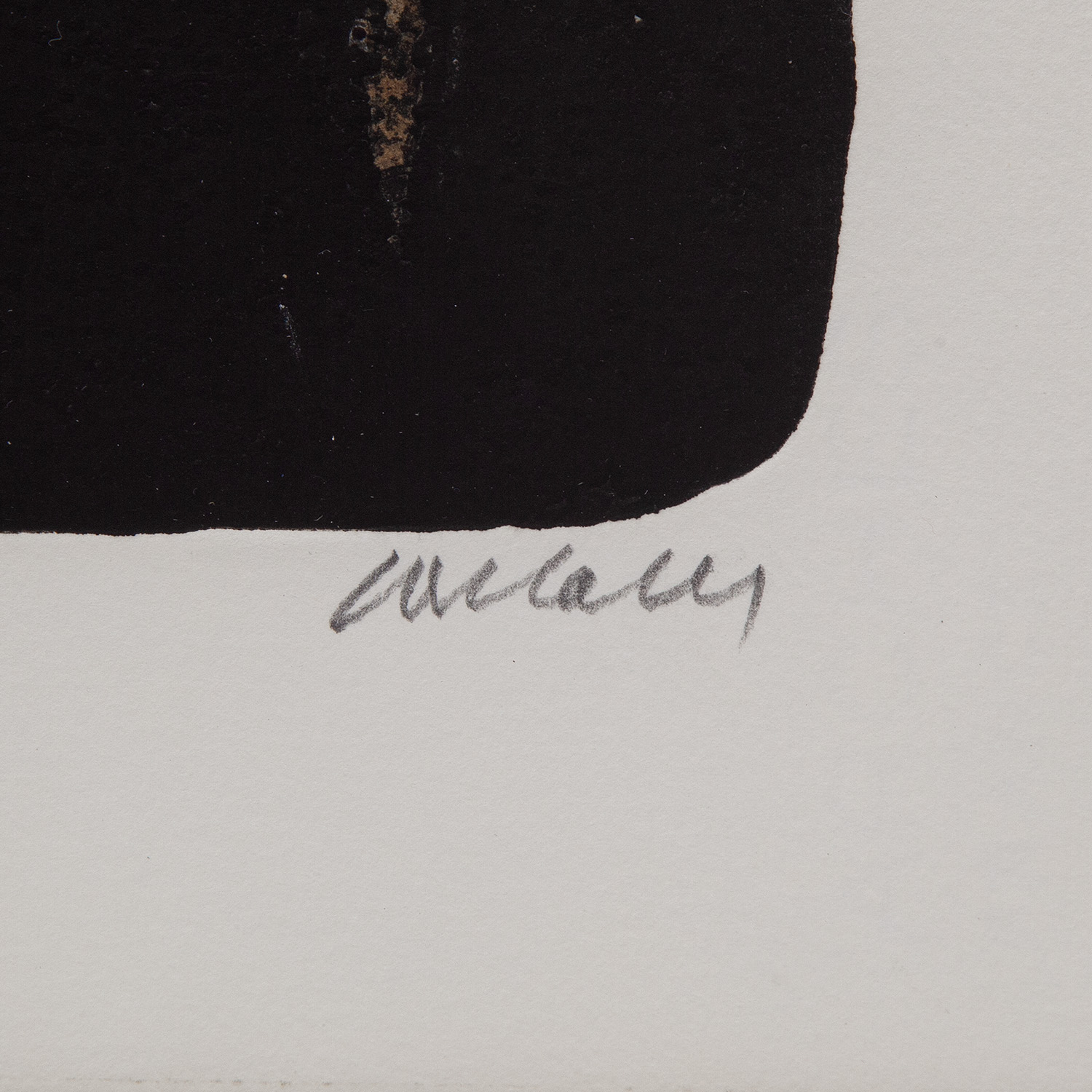 Pierre Soulages (1919-2022), Eau-forte XXIV - 1973 - Detail D4