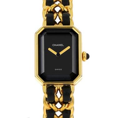 Chanel Première  size L  in gold plated Ref: Chanel - H0001  Circa 1990
