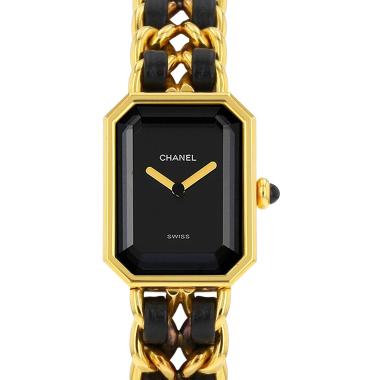 Chanel Première  size M  in gold plated Ref: Chanel - H0001  Circa 1990