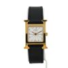 Reloj Hermès Heure H de acero y oro chapado Ref: Hermes - HH1.201  Circa 2010 - 360 thumbnail