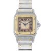 Reloj Cartier Santos Galbée de oro y acero Ref: Cartier - 1057930  Circa 1993 - 00pp thumbnail