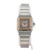 Cartier Santos Galbée  in gold and stainless steel Ref: Cartier - 1057930  Circa 1993 - 360 thumbnail