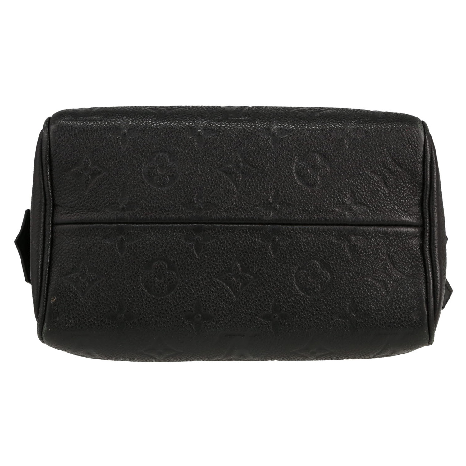 Borsa Louis Vuitton  Speedy 20cm in pelle monogram con stampa nera - Detail D1