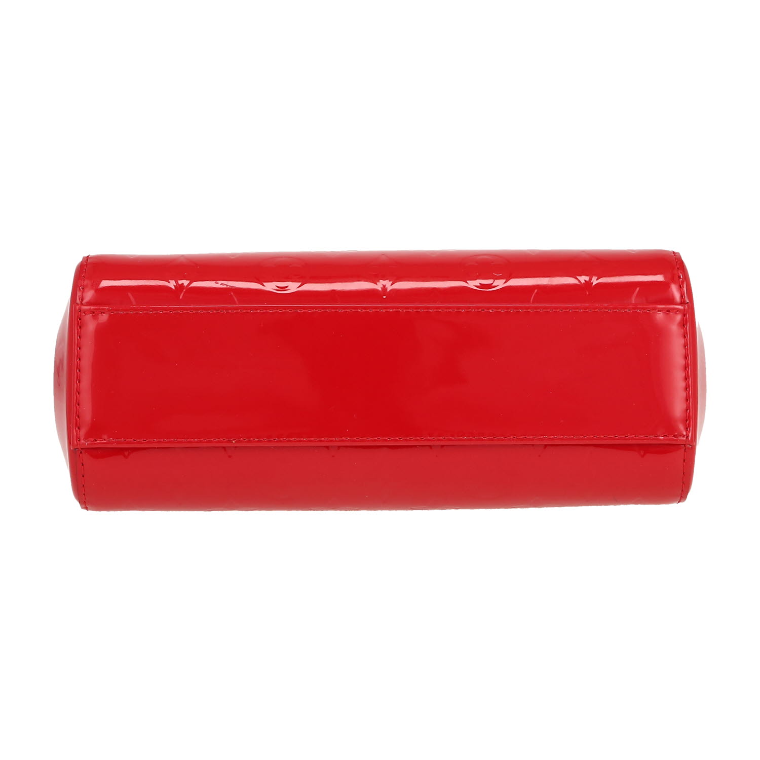 Sac à main Louis Vuitton  Brea en cuir verni monogram rouge - Detail D1