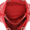 Bolso de mano Dior Soft en cuero cannage rojo - Detail D3 thumbnail