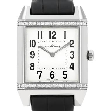Jaeger-LeCoultre Reverso Squadra Lady  in stainless steel Ref: Jaeger-LeCoultre - 236.8.47  Circa 2011