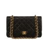 Chanel  Timeless Classic handbag  in black quilted leather - 360 thumbnail