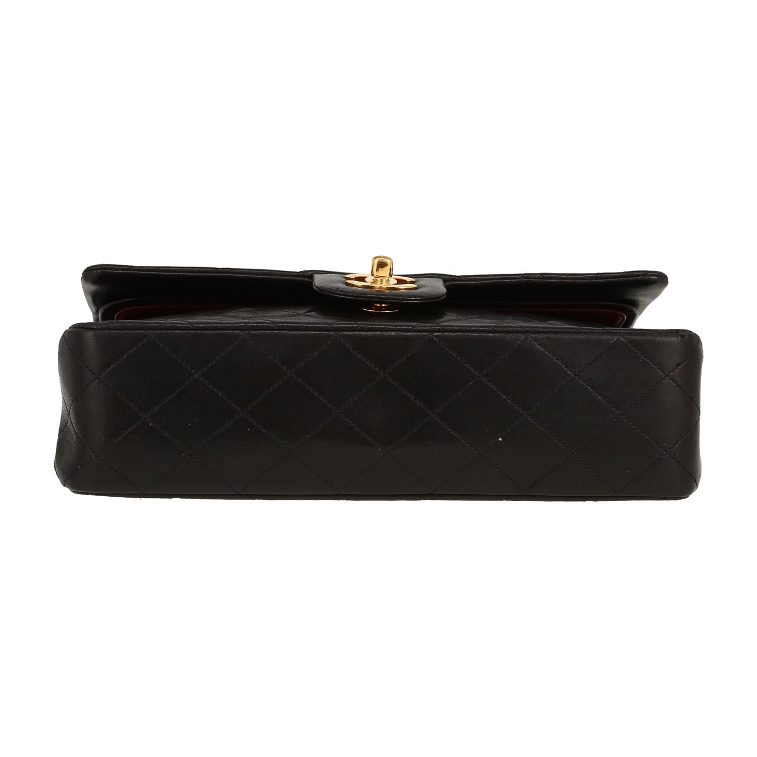 Sac à main Chanel  Timeless Classic en cuir matelassé noir - Detail D1