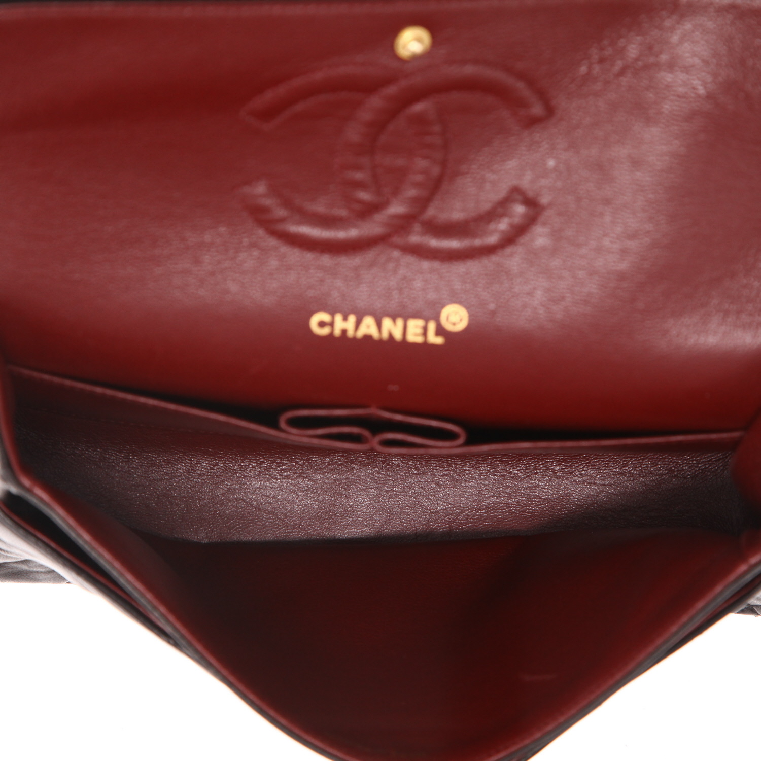 Bolso de mano Chanel  Timeless Classic en cuero acolchado negro - Detail D3