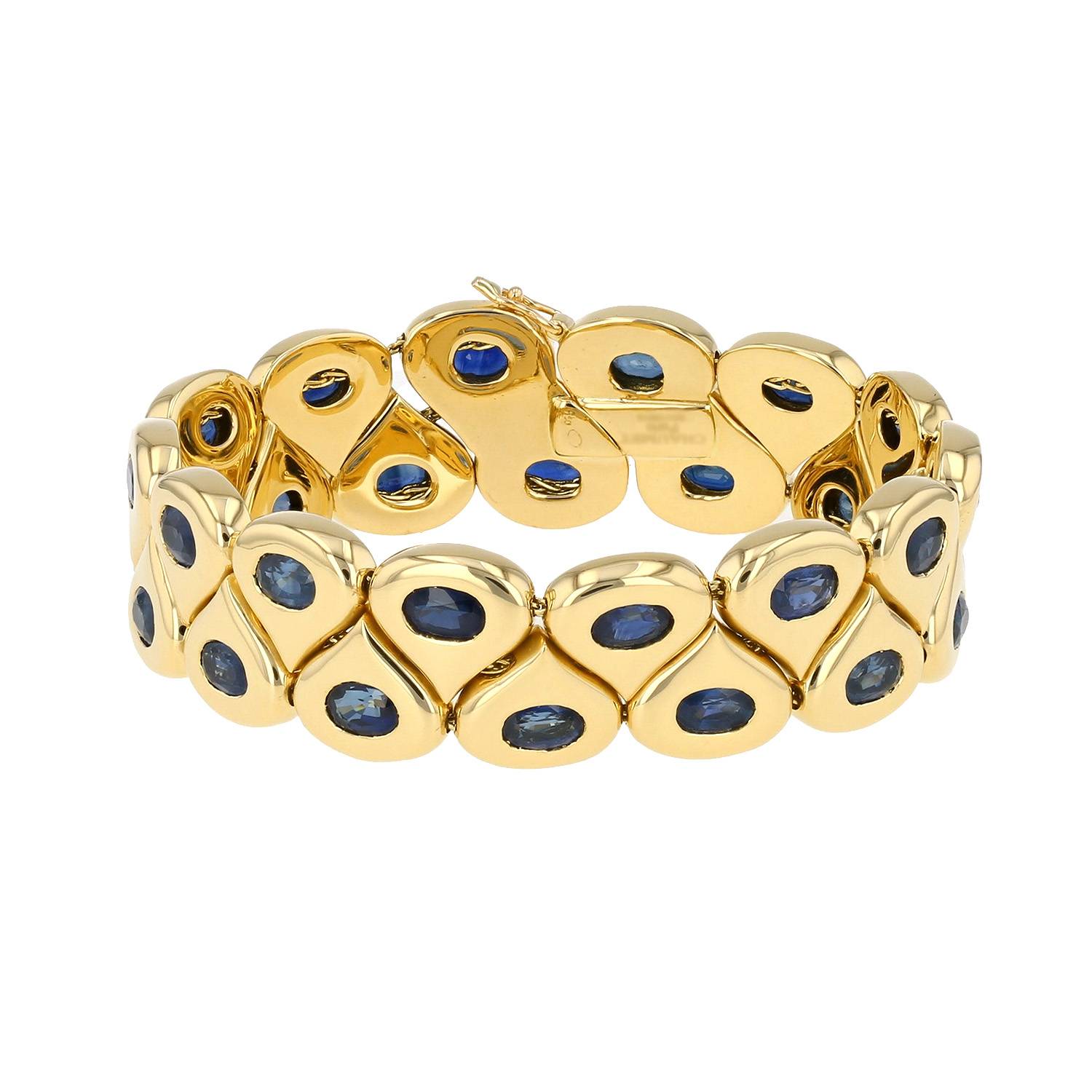 Tsouka Bracelet In Yellow And Sapphires
