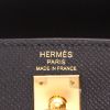 Sac à main Hermès  Kelly 25 cm en cuir epsom noir - Detail D2 thumbnail